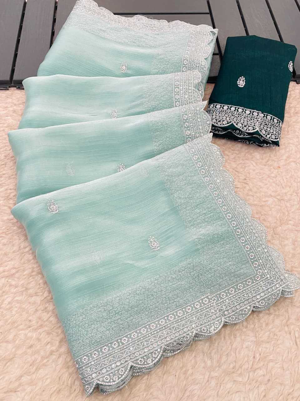 YNF Wholesale Jimmy Choo Jimmy Choo Sarees KESH689 764 | Surat Manufacturer