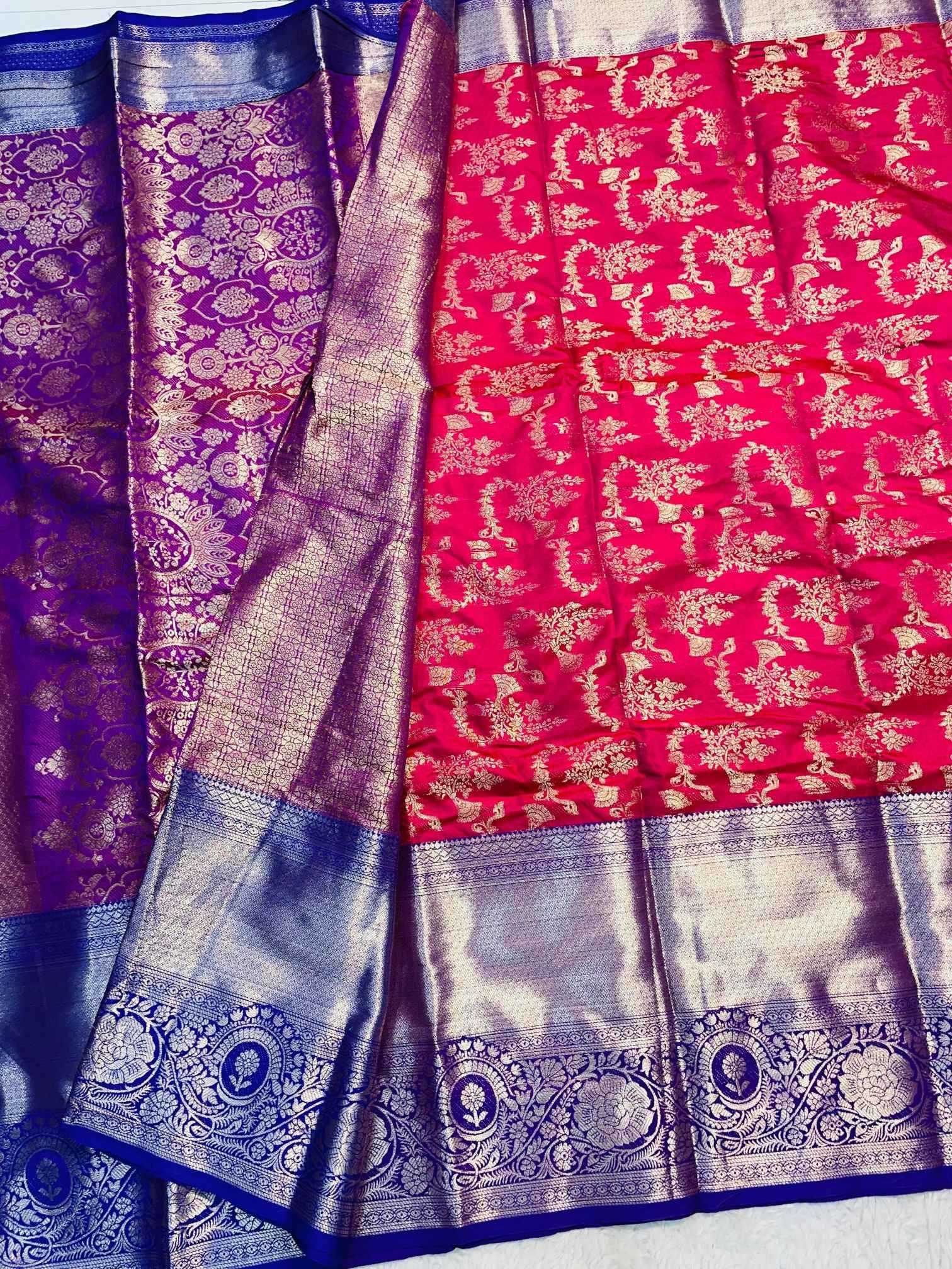 YNF Wholesale Kanjivaram Silk Kanjivaram Silk Sarees RIN211 Khushi-Vol-10 | Surat Manufacturer