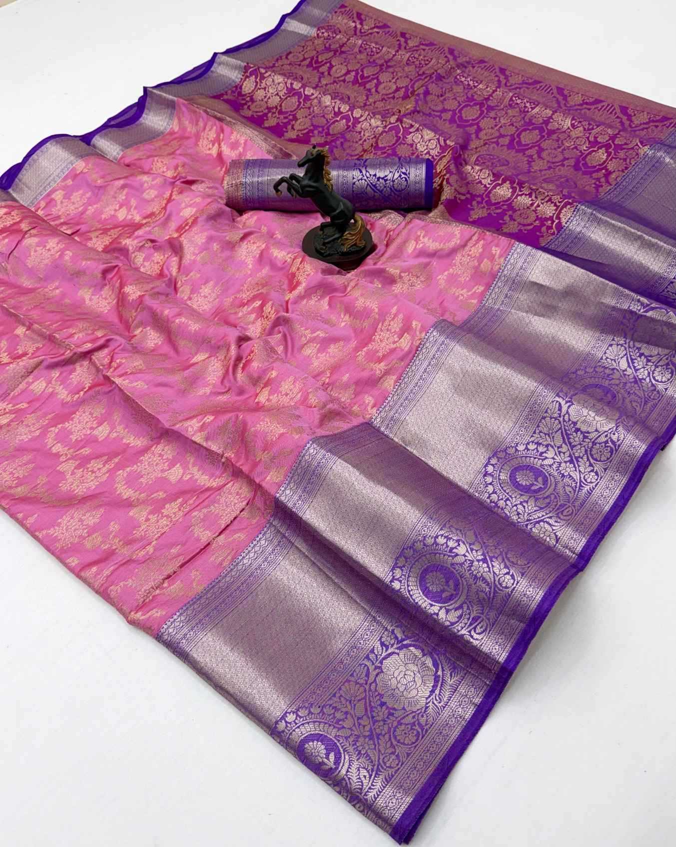 YNF Wholesale Kanjivaram Silk Kanjivaram Silk Sarees RIN211 Khushi-Vol-10 | Surat Manufacturer