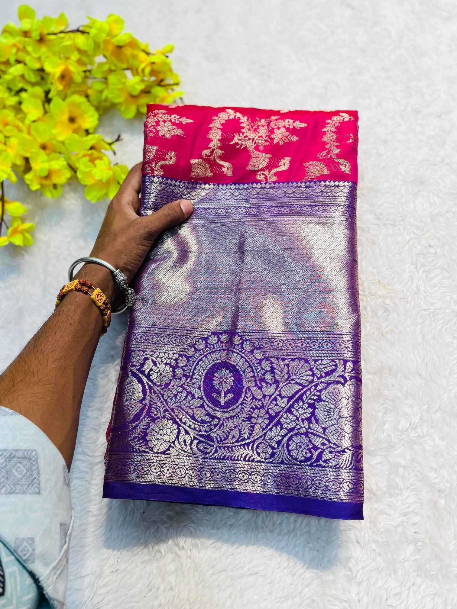 YNF Wholesale Kanjivaram Silk Kanjivaram Silk Sarees RIN211 Khushi-Vol-10 | Surat Manufacturer