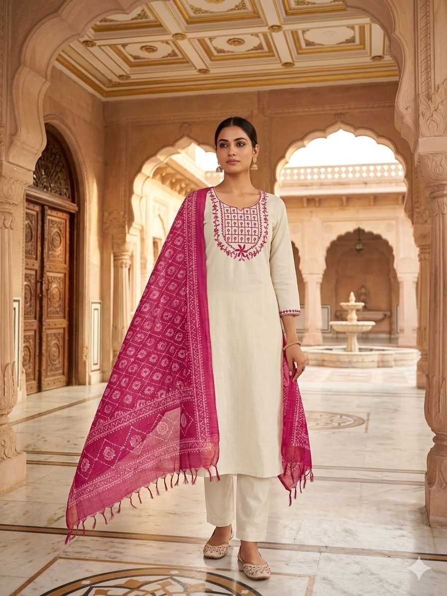 YNF Wholesale Khadi Cotton Designer Kurtis KESH160 Print Dupatta | Surat Manufacturer