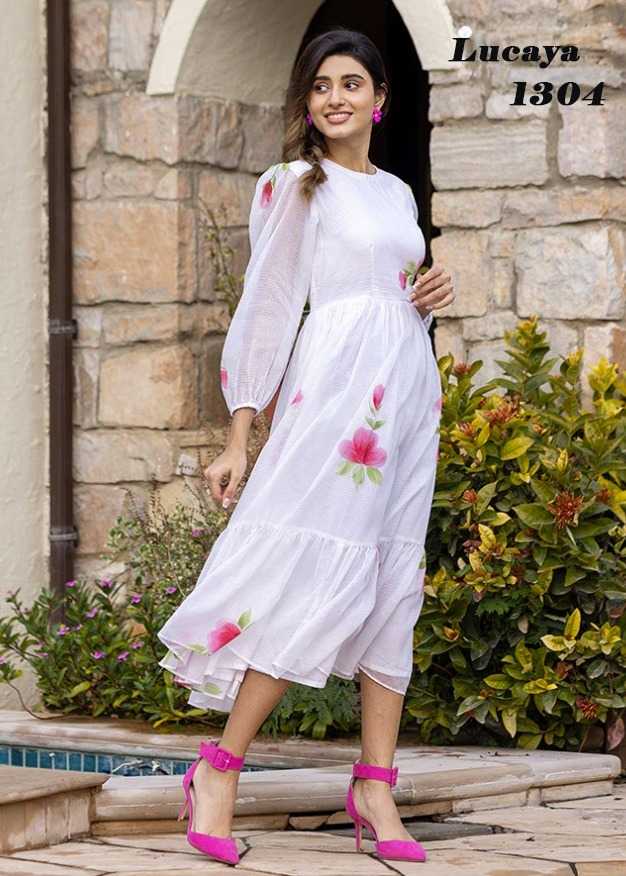 YNF Wholesale Kota Chex Ethnic Dresses KESH530 LUCAYA VOL-13 | Surat Manufacturer