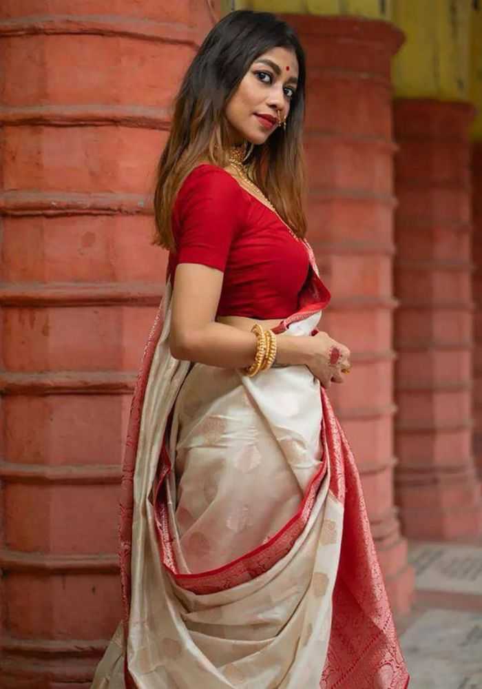 YNF Wholesale Lichi Silk Handloom Sarees KESH171 D.N.:-1629 | Surat Manufacturer