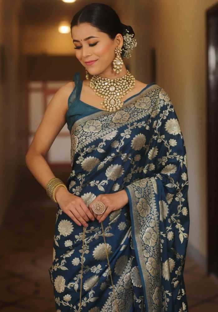 YNF Wholesale Lichi Silk Banarasi Silk Sarees KESH171 D.N. 1642 | Surat Manufacturer