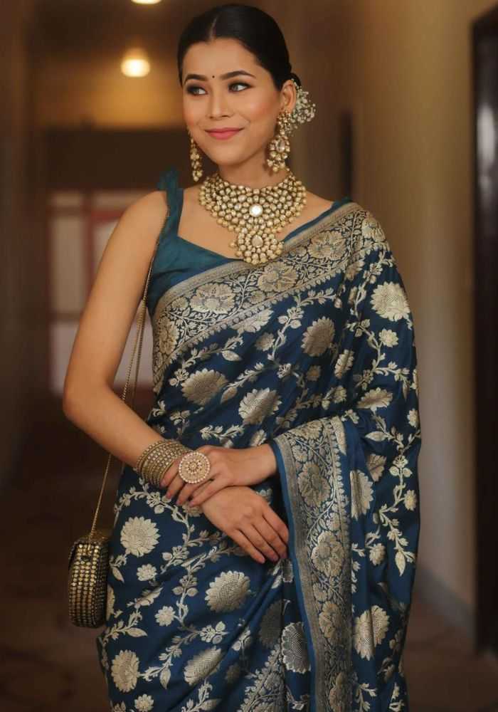 YNF Wholesale Lichi Silk Banarasi Silk Sarees KESH171 D.N. 1642 | Surat Manufacturer