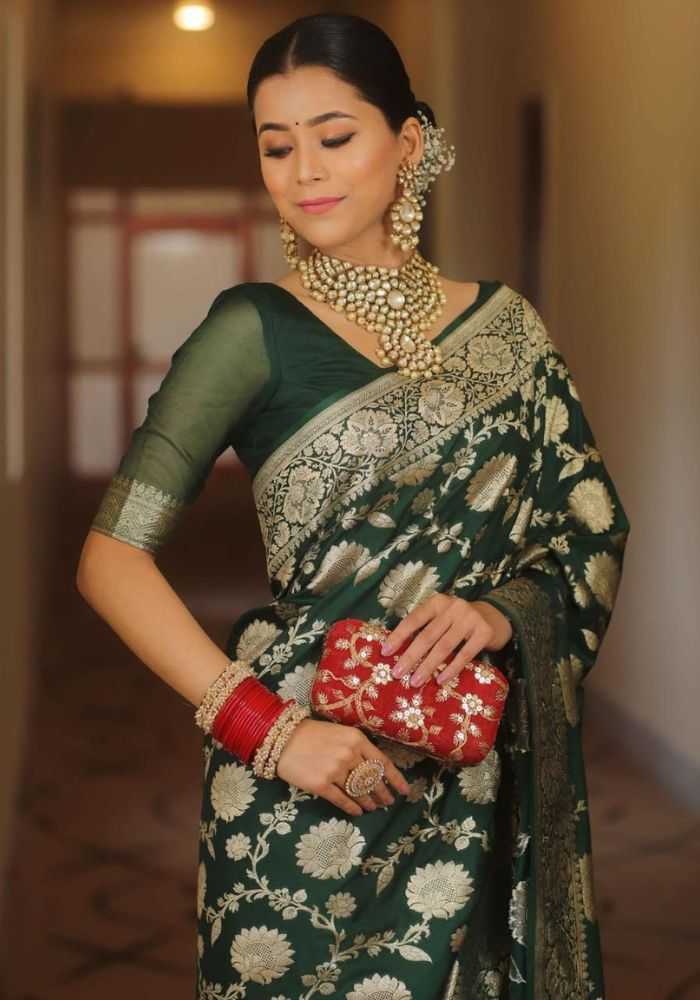 YNF Wholesale Lichi Silk Banarasi Silk Sarees KESH171 D.N. 1642 | Surat Manufacturer