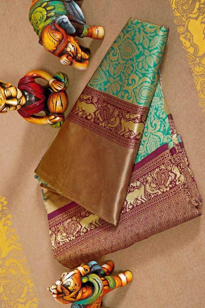 YNF Wholesale Lichi Silk Kanjeevaram Sarees KESH171 KP - 5042 | Surat Manufacturer