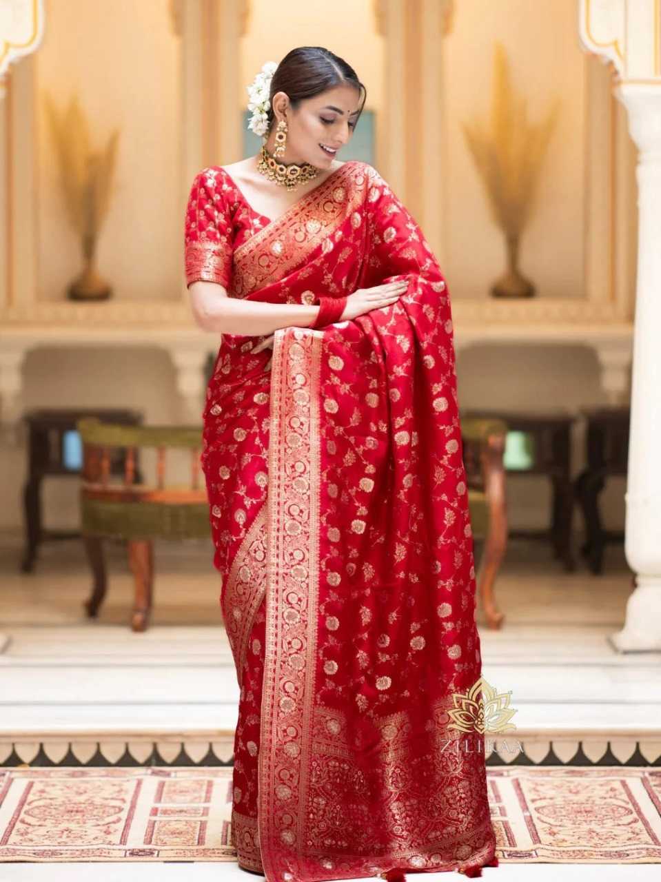 YNF Wholesale Lichi Silk Banarasi Silk Sarees KESH171 N.F:-208 | Surat Manufacturer