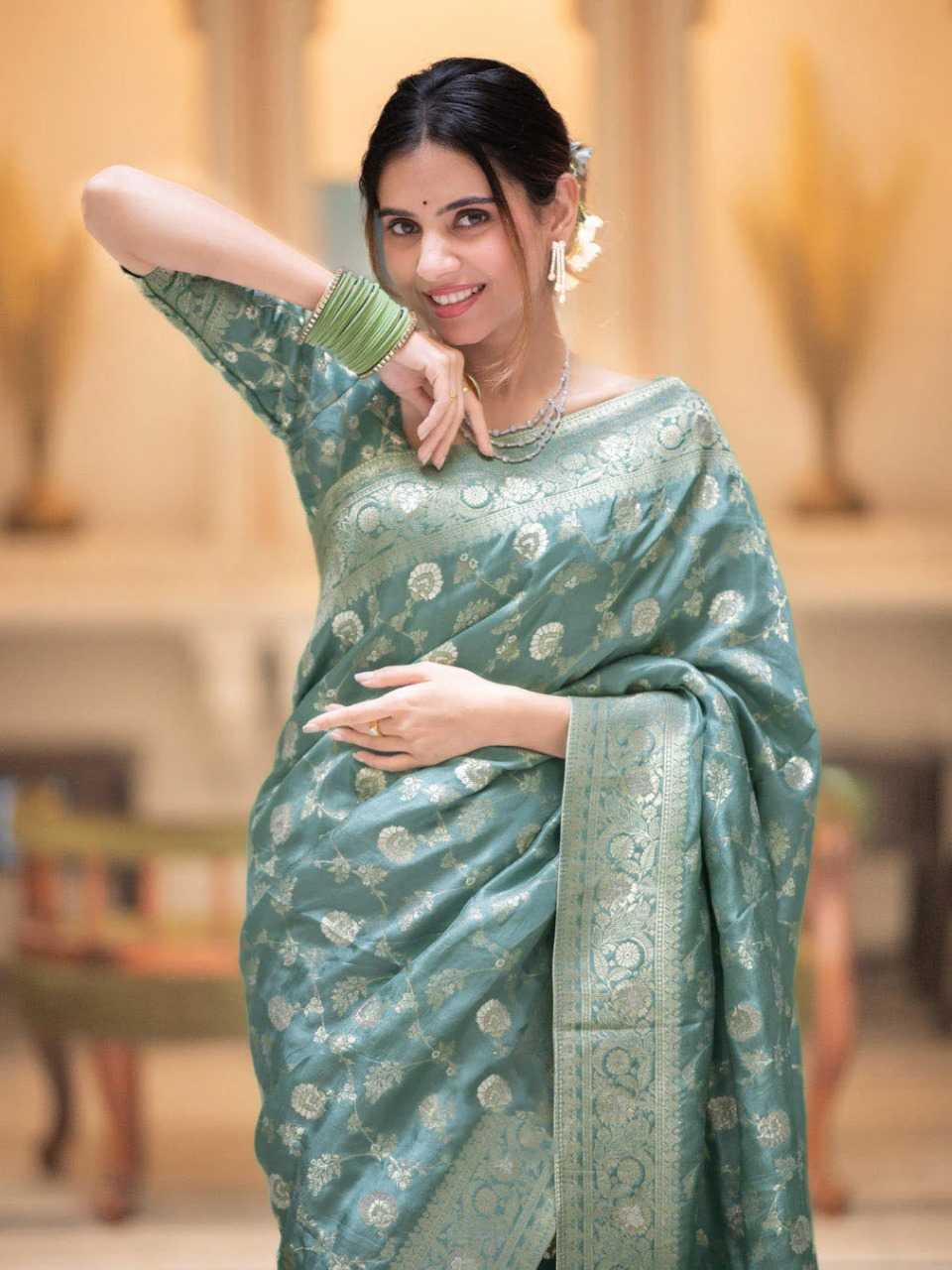 YNF Wholesale Lichi Silk Banarasi Silk Sarees KESH171 N.F:-208 | Surat Manufacturer