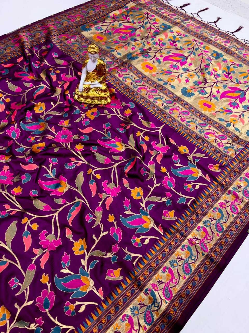 YNF Wholesale Lichi Silk Paithani Sarees KESH734 SIMRAN | Surat Manufacturer