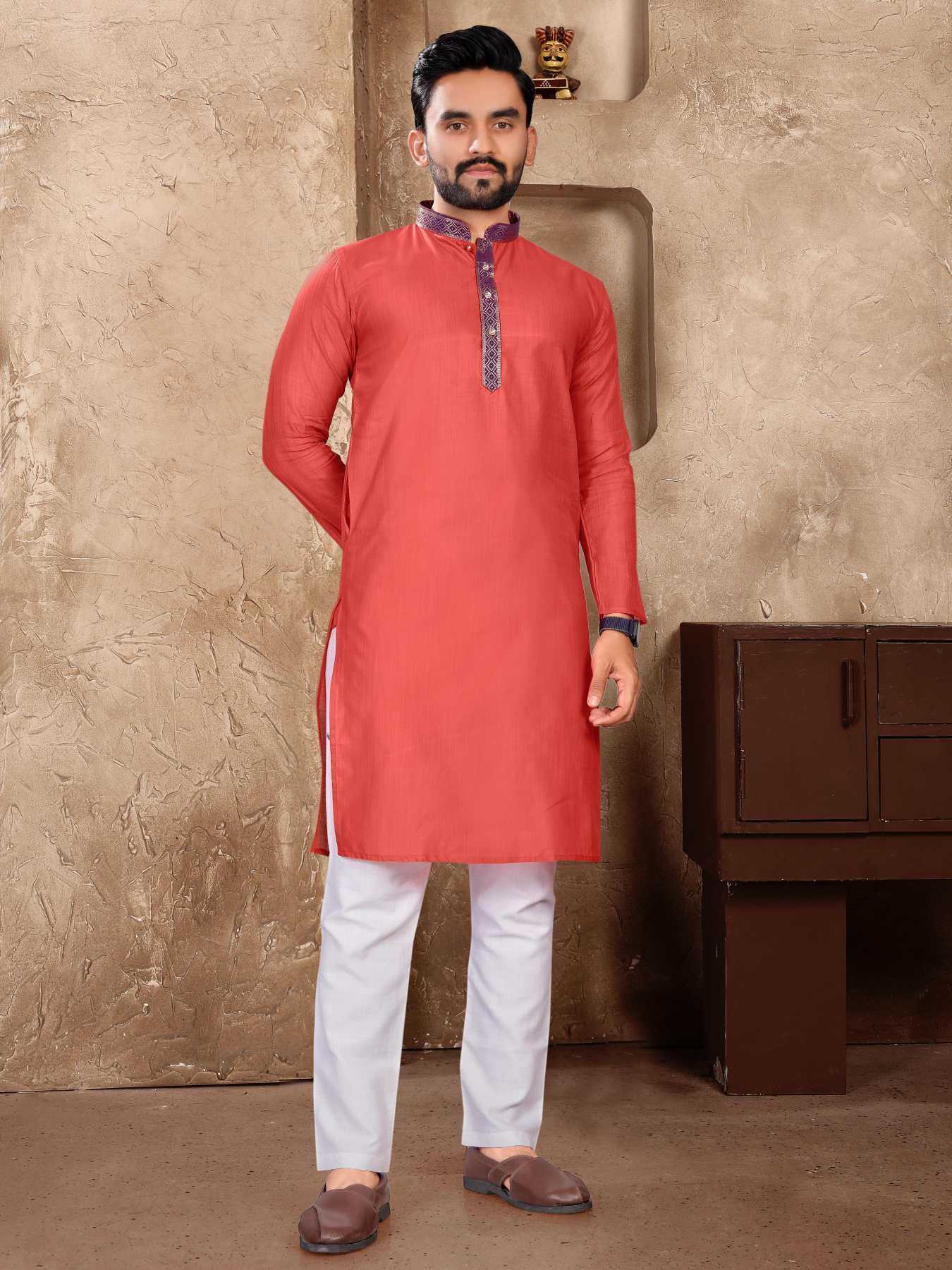 YNF Wholesale Linen Couple Matching Ethnic Outfits KESH620 Man~Mohini | Surat Manufacturer