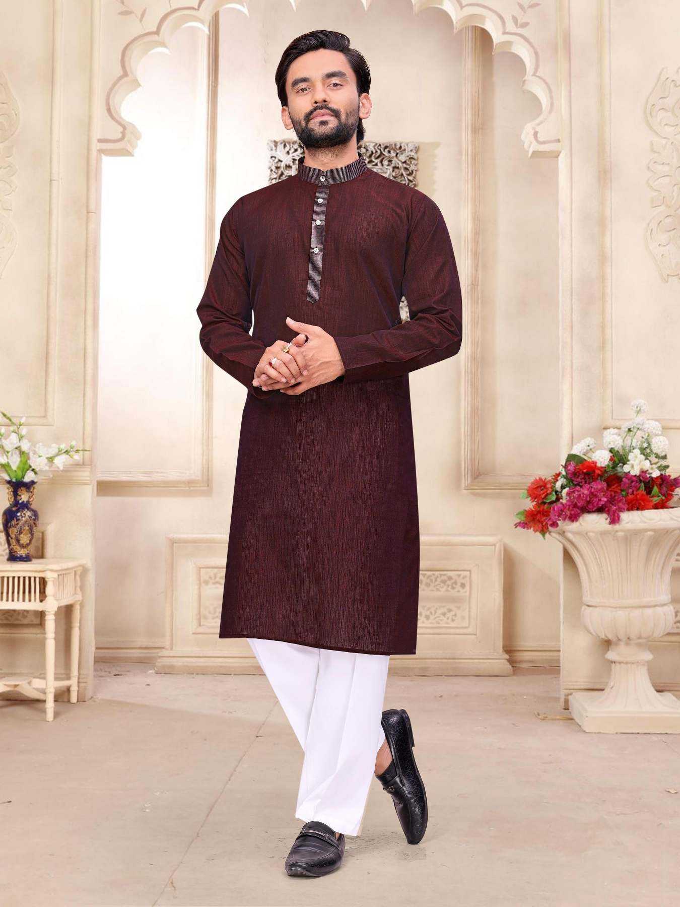 YNF Wholesale Linen Couple Matching Ethnic Outfits KESH620 Radhe Shyam | Surat Manufacturer