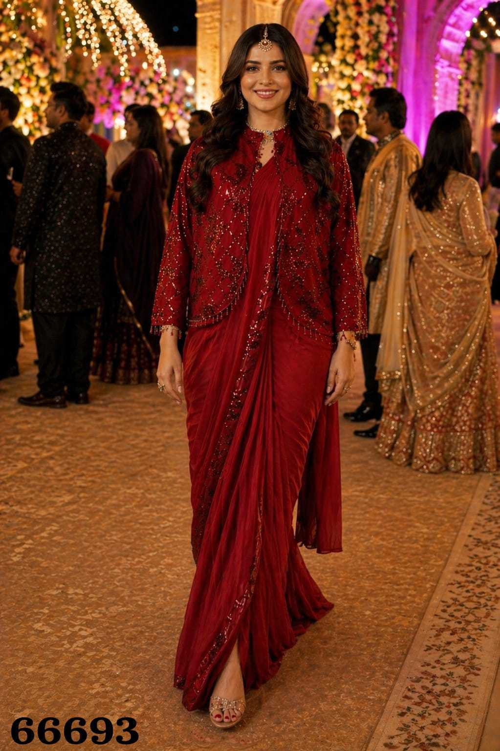 Ynf Lycra  Sarees Wholesale Designer Sarees Ready To Wear Sarees Saree With Jacket Manufacturer - YNF Online