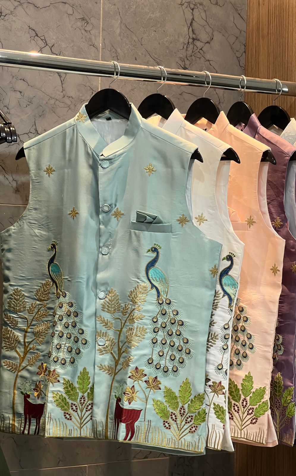 YNF Wholesale Malay Satin Silk Mens Kurta Pyjama KESH521 Swagat 3.0 | Surat Manufacturer