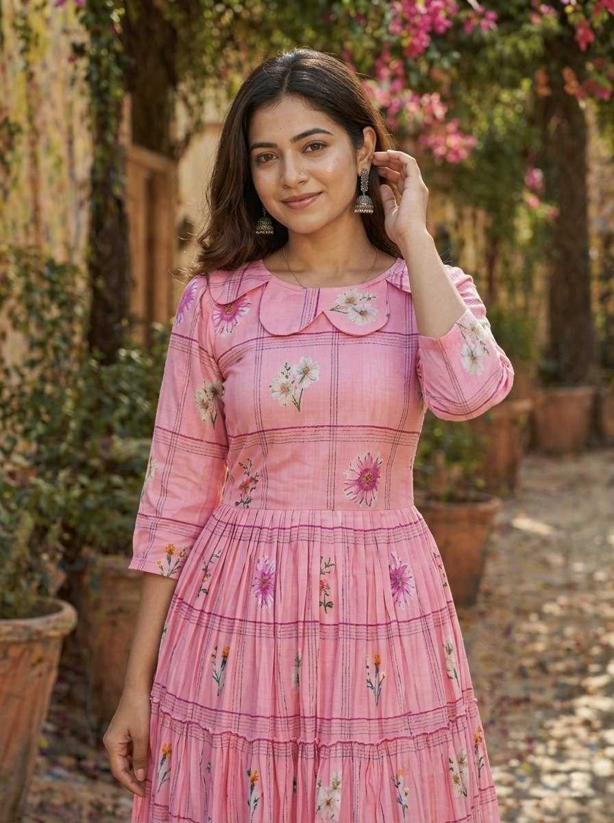 YNF Wholesale Muslin Silk Designer Kurtis KESH489 1258 | Surat Manufacturer