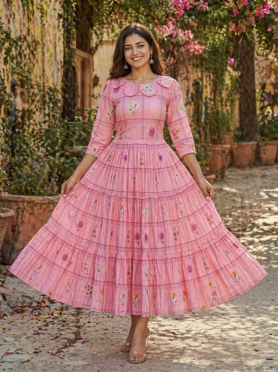 YNF Wholesale Muslin Silk Designer Kurtis KESH489 1258 | Surat Manufacturer
