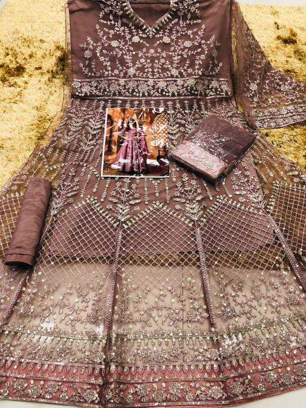 YNF Wholesale Net Embroidery Gowns KESH379 Aashirwad 8398 | Surat Manufacturer