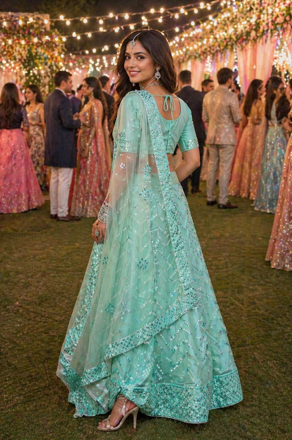 YNF Wholesale Net Fancy Lehenga KESH481 NIRALI | Surat Manufacturer