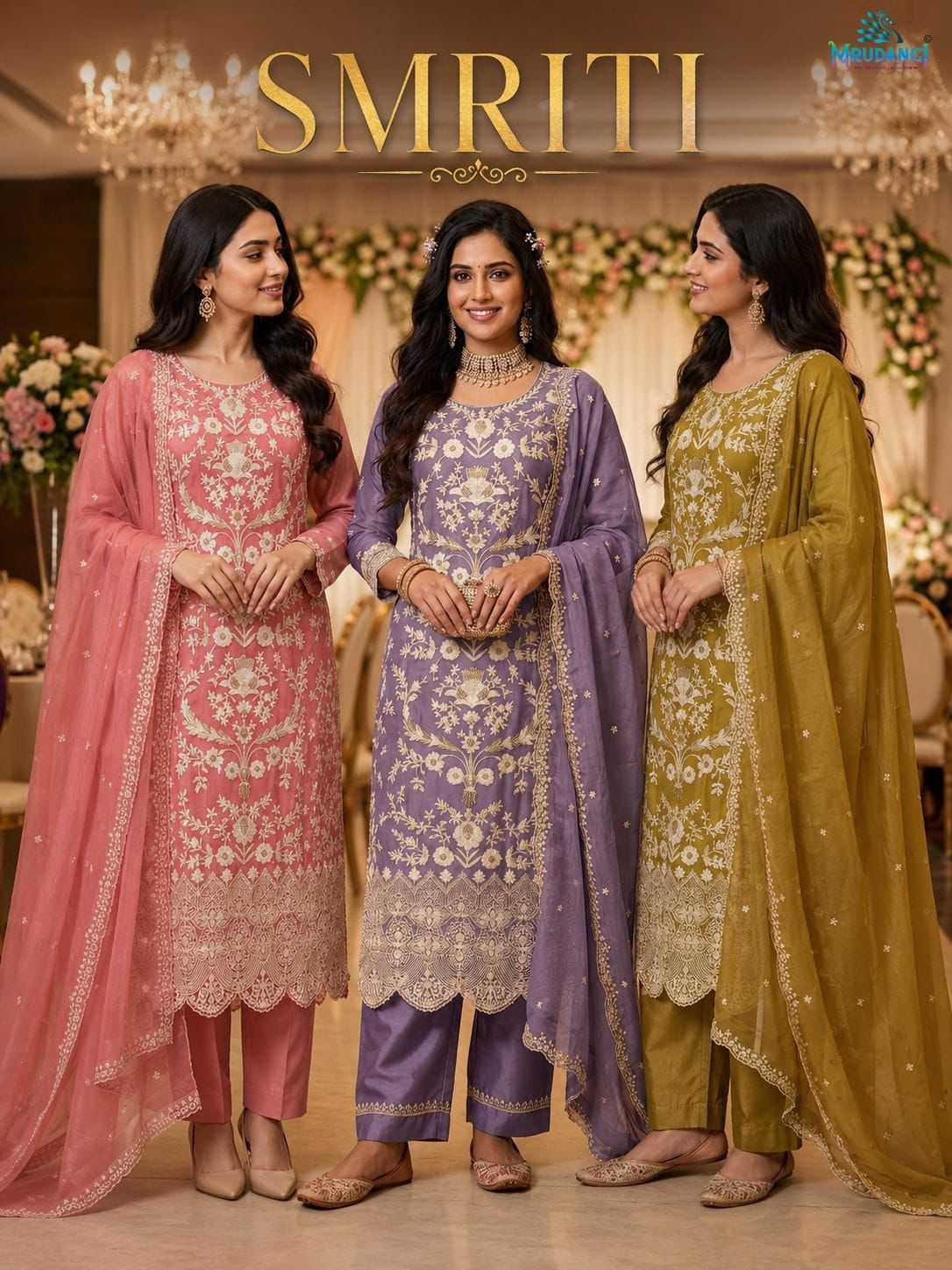 YNF Wholesale Organza Ladies Suits KESH481 SMRITI | Surat Manufacturer