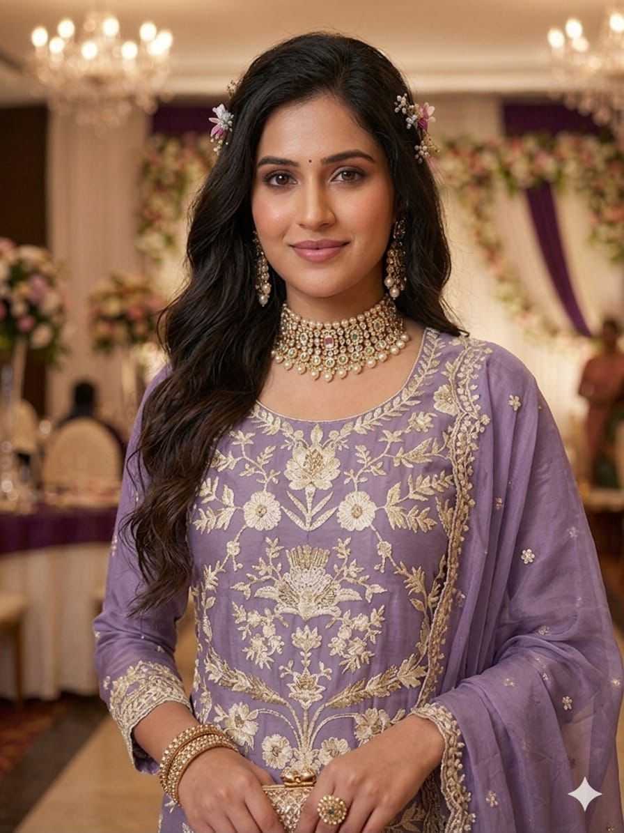 YNF Wholesale Organza Ladies Suits KESH481 SMRITI | Surat Manufacturer