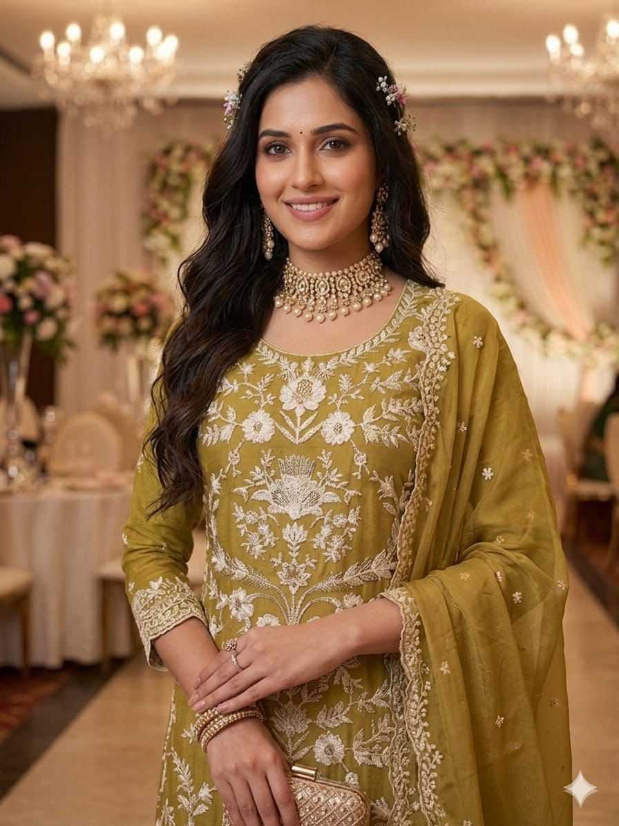 YNF Wholesale Organza Ladies Suits KESH481 SMRITI | Surat Manufacturer
