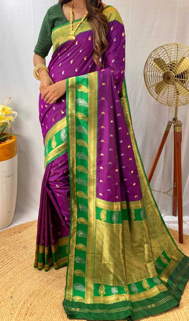 YNF Wholesale Paithani Silk Paithani Sarees KESH249 Aadya | Surat Manufacturer
