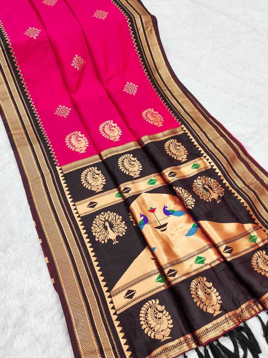 YNF Wholesale Paithani Silk Paithani Sarees KESH679 Kolam | Surat Manufacturer