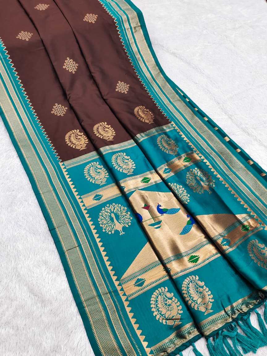 YNF Wholesale Paithani Silk Paithani Sarees KESH679 Kolam | Surat Manufacturer