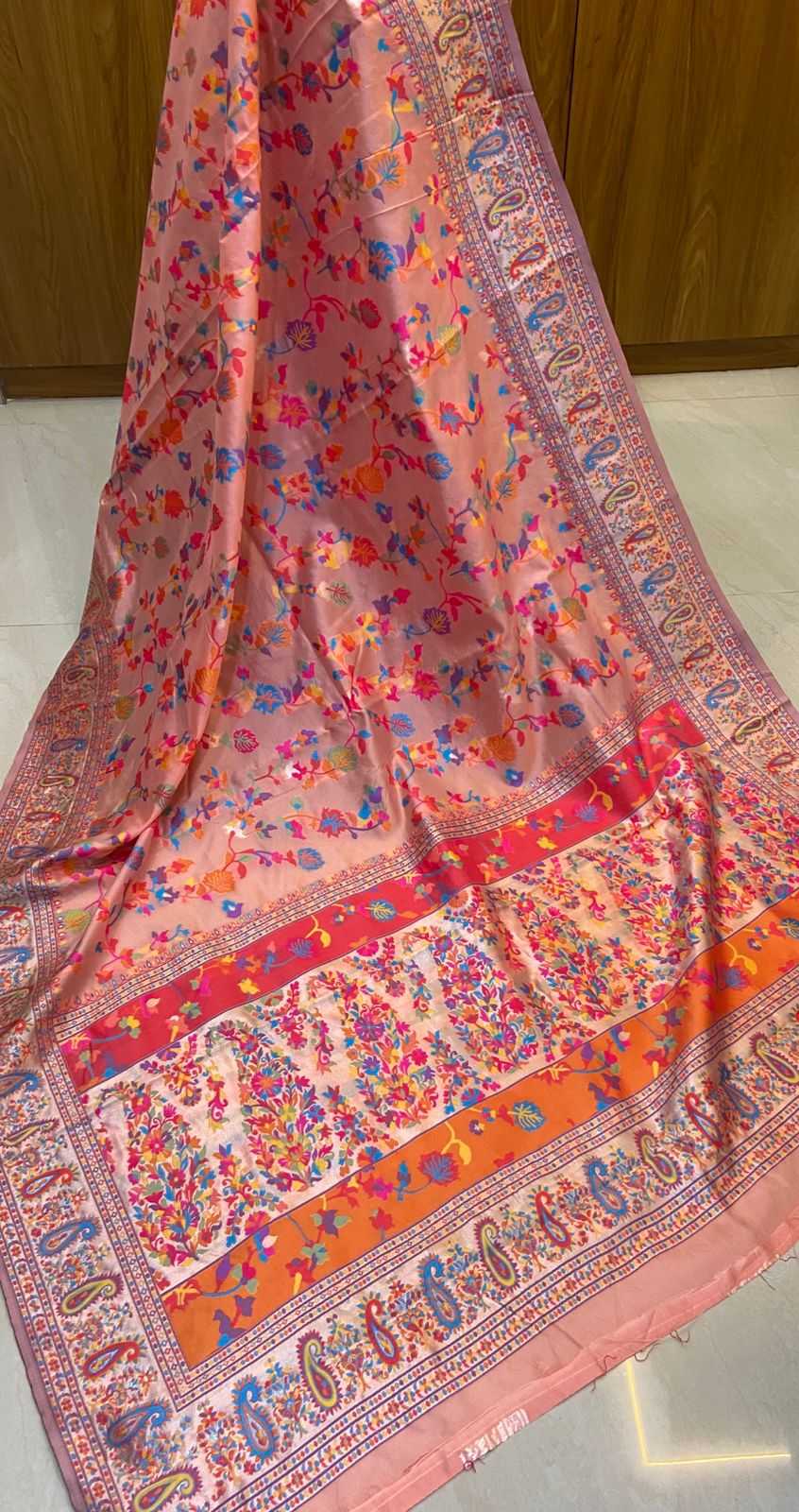 YNF Wholesale Pashmina Fancy Sarees KESH140 Saumika | Surat Manufacturer