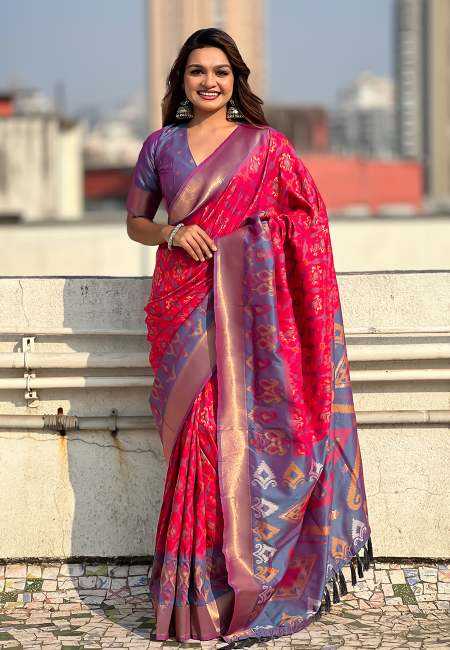 YNF Wholesale Patola Silk Party Wear Silk Sarees RIN116 SATRANGI PATOLA | Surat Manufacturer