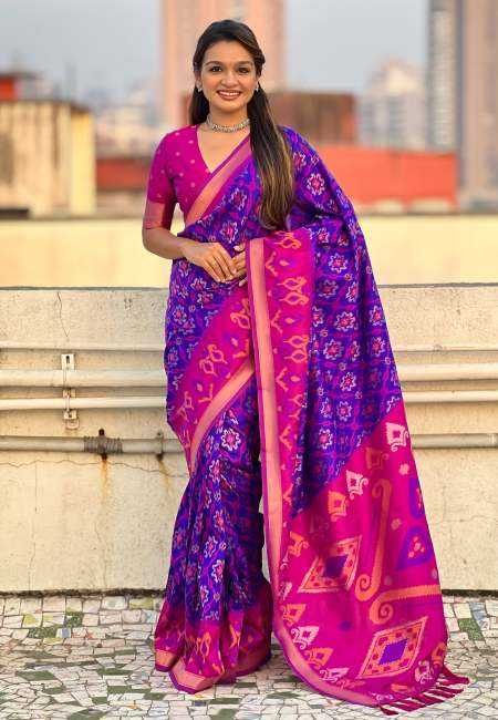 YNF Wholesale Patola Silk Party Wear Silk Sarees RIN116 SATRANGI PATOLA | Surat Manufacturer