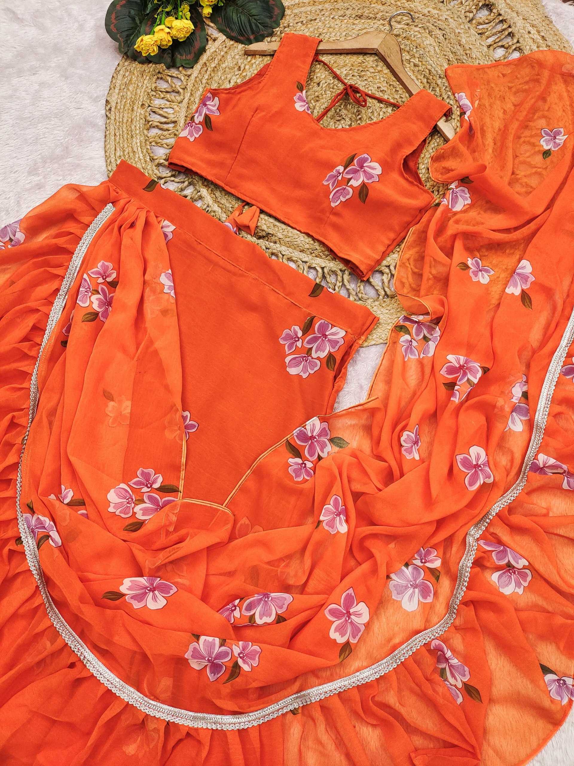 YNF Wholesale Premium Georgette Printed Sarees KESH516 9334 | Surat Manufacturer