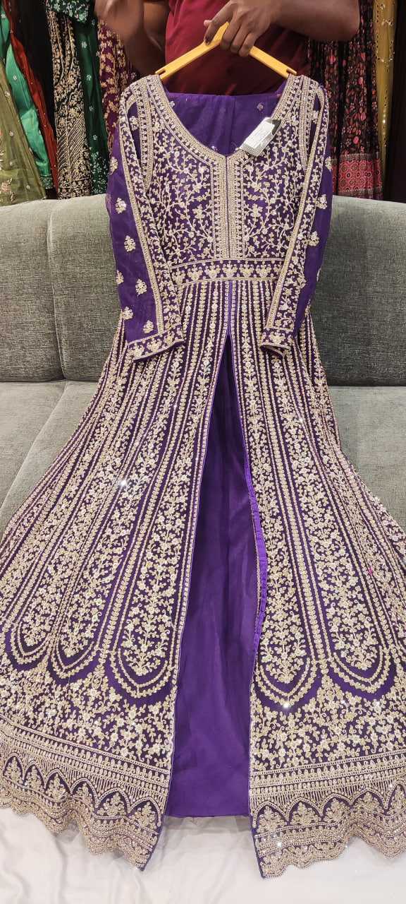 YNF Wholesale Premium Silk Anarkali Gown KESH579 | Surat Manufacturer