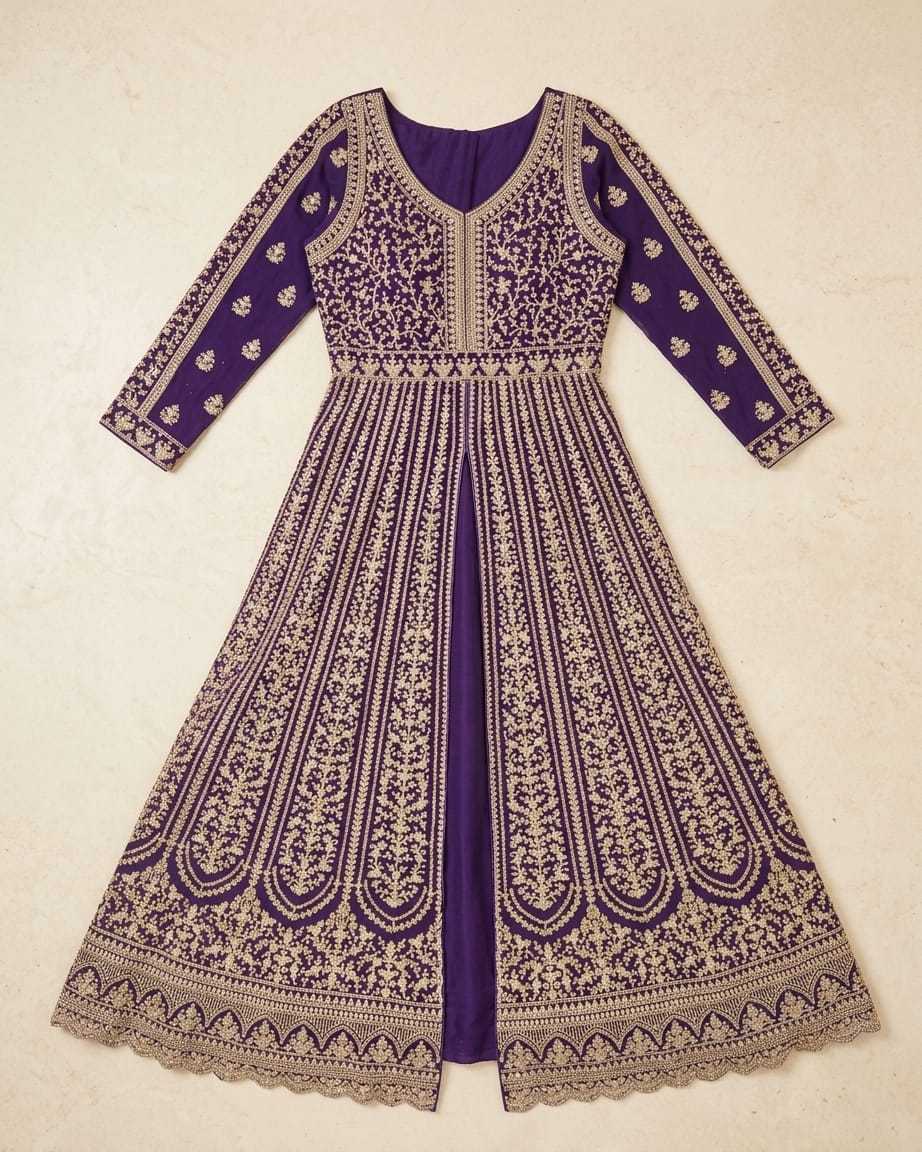 YNF Wholesale Premium Silk Anarkali Gown KESH579 | Surat Manufacturer