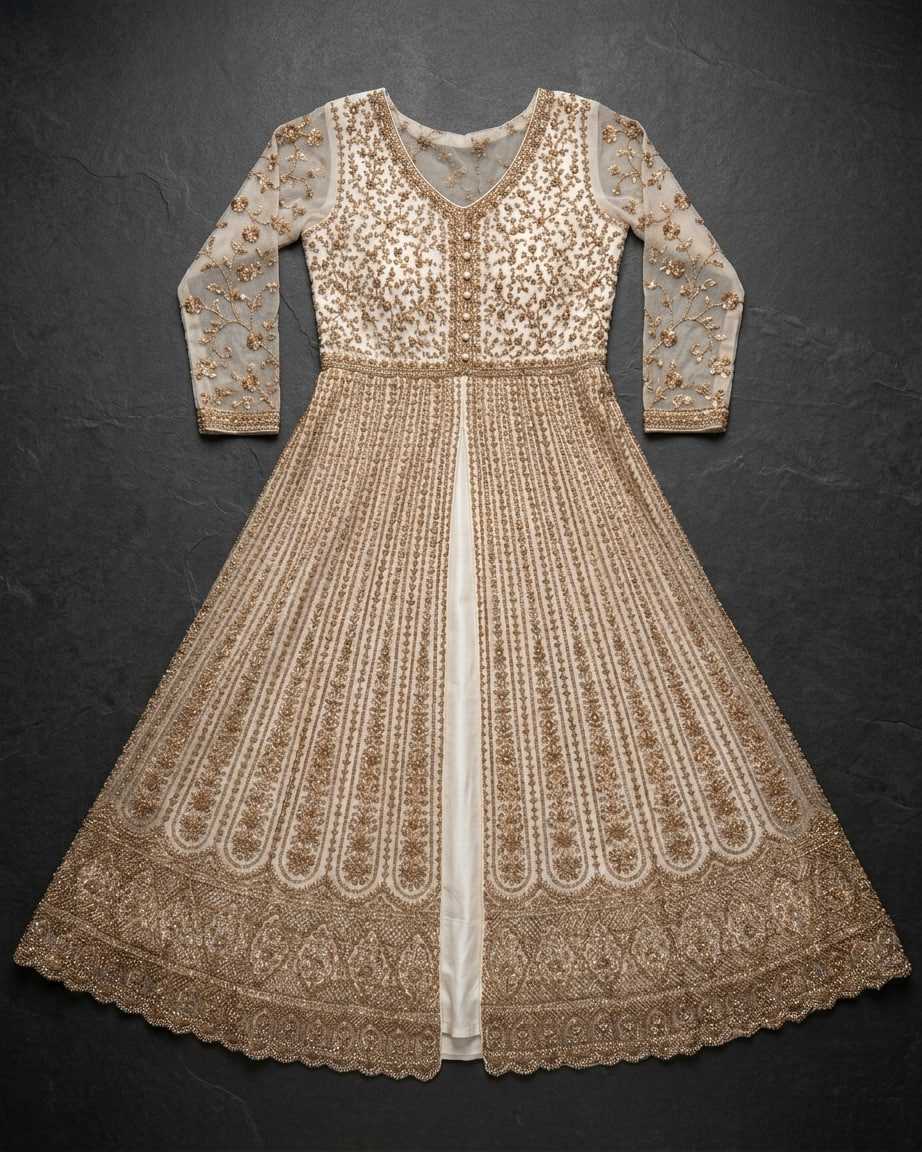 YNF Wholesale Premium Silk Anarkali Gown KESH579 | Surat Manufacturer
