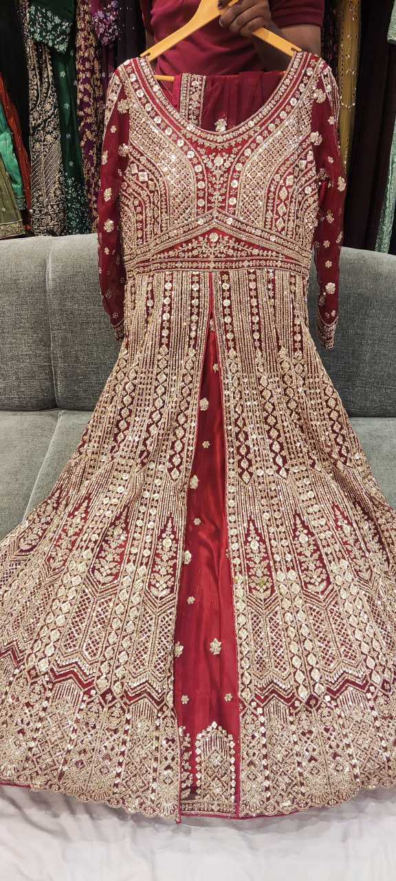 YNF Wholesale Premium Silk Anarkali Gown KESH579 | Surat Manufacturer