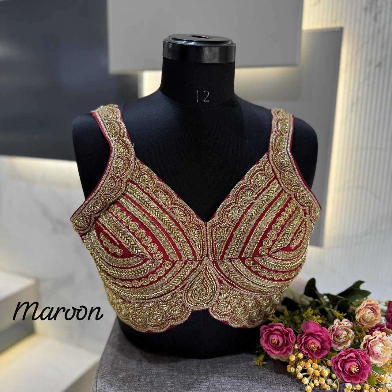 YNF Wholesale Pure Soft Sequence Embroidery Blouse KESH111 226 | Surat Manufacturer
