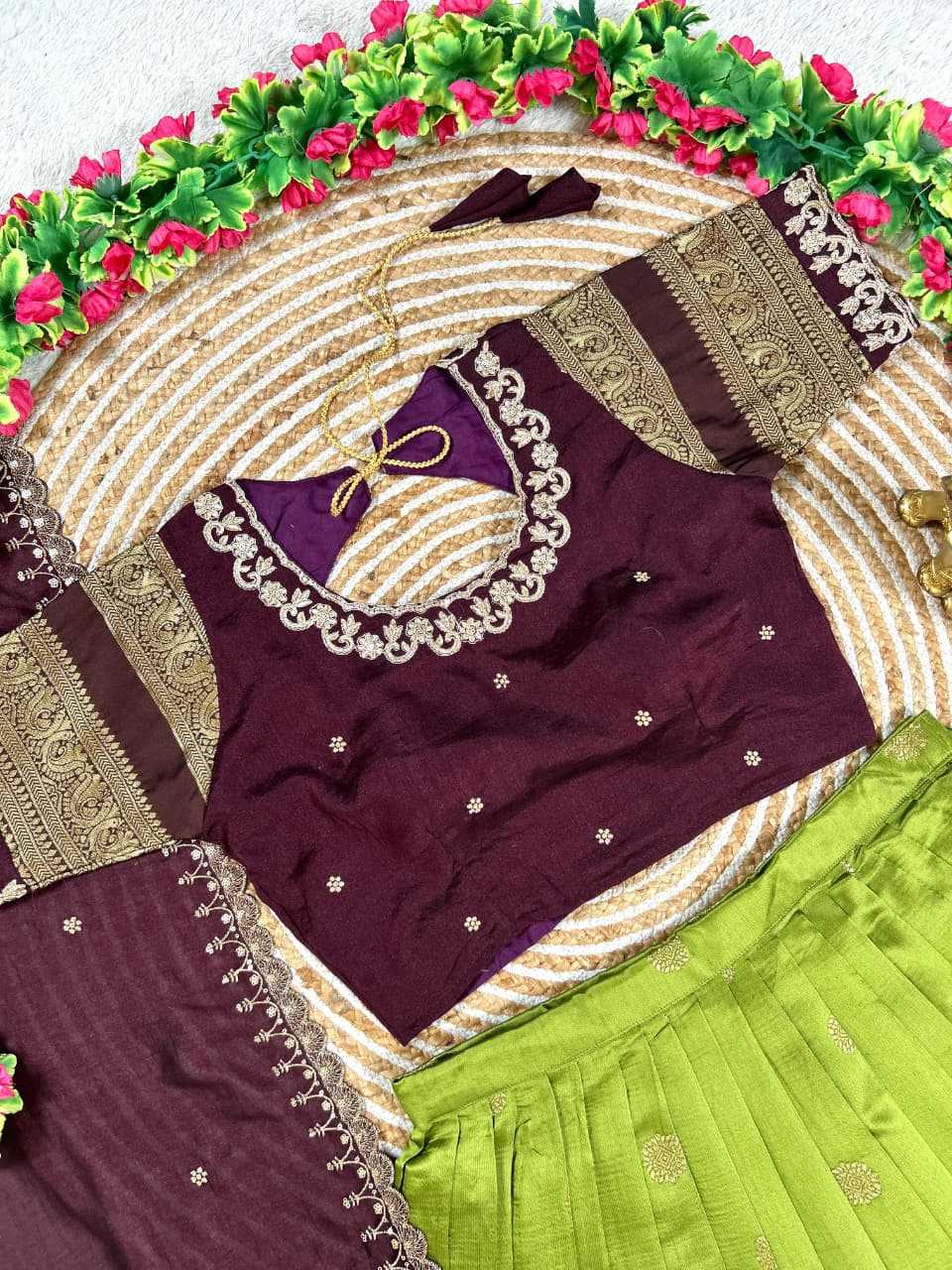 YNF Wholesale Rangoli Silk Lehenga Sarees KESH505 Layer | Surat Manufacturer