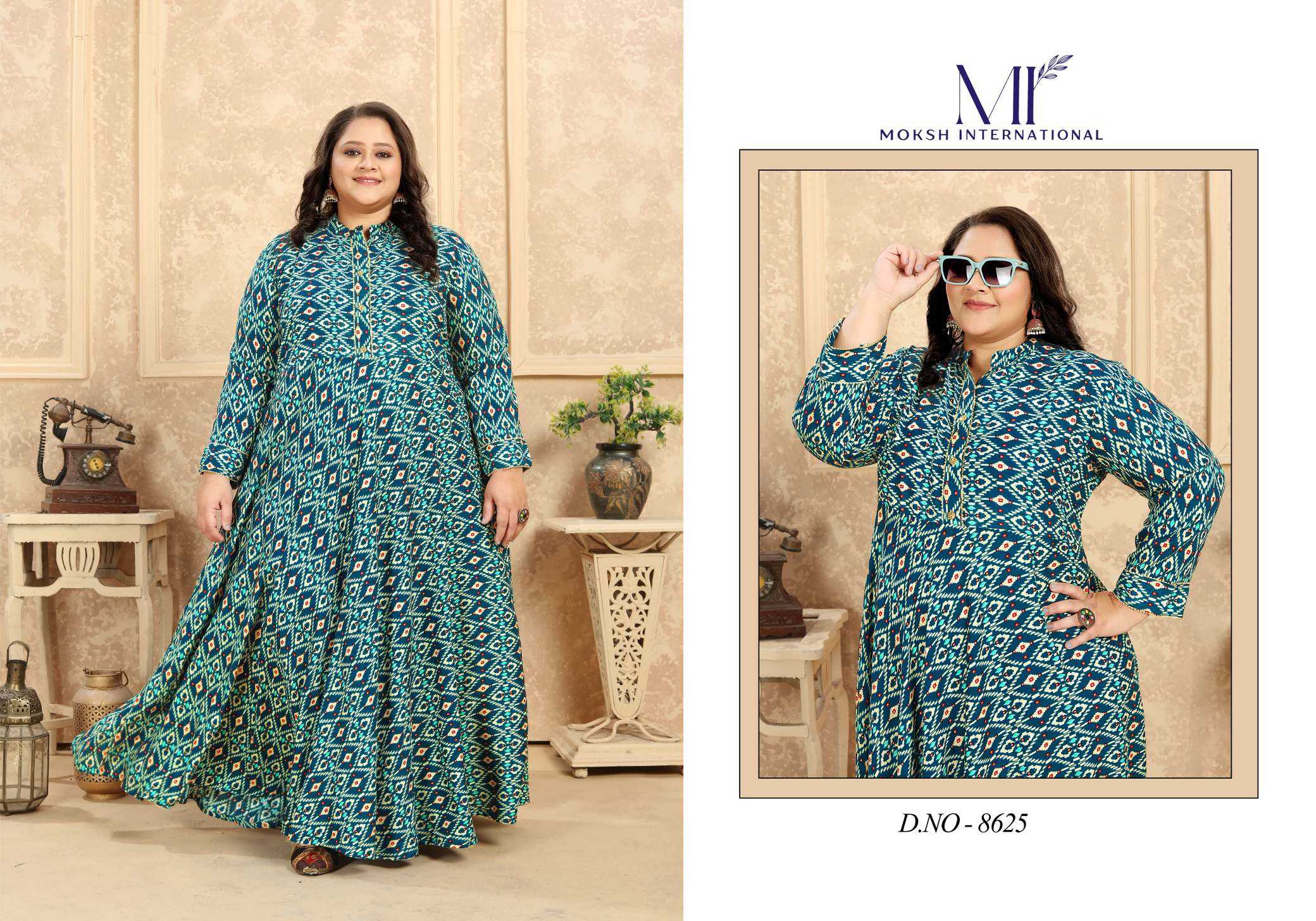 YNF Wholesale Rayon Party Gowns KESH607 BIG SIZE VOL-2 | Surat Manufacturer