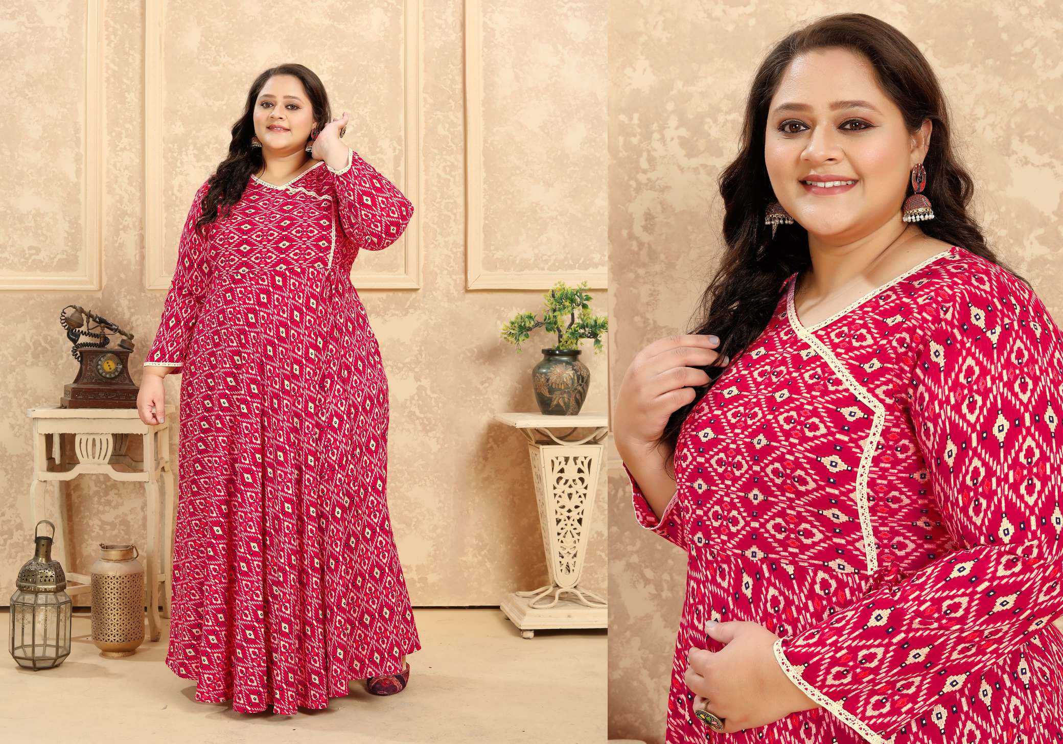 YNF Wholesale Rayon Party Gowns KESH607 BIG SIZE VOL-2 | Surat Manufacturer