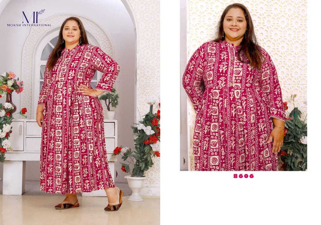 YNF Wholesale Rayon Party Gowns KESH607 BIG SIZE VOL-2 | Surat Manufacturer