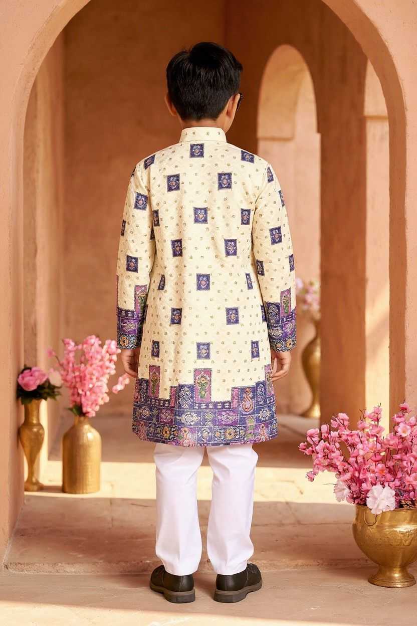 YNF Wholesale Rayon Boys Kurta Pyjama KESH620 VEDA | Surat Manufacturer