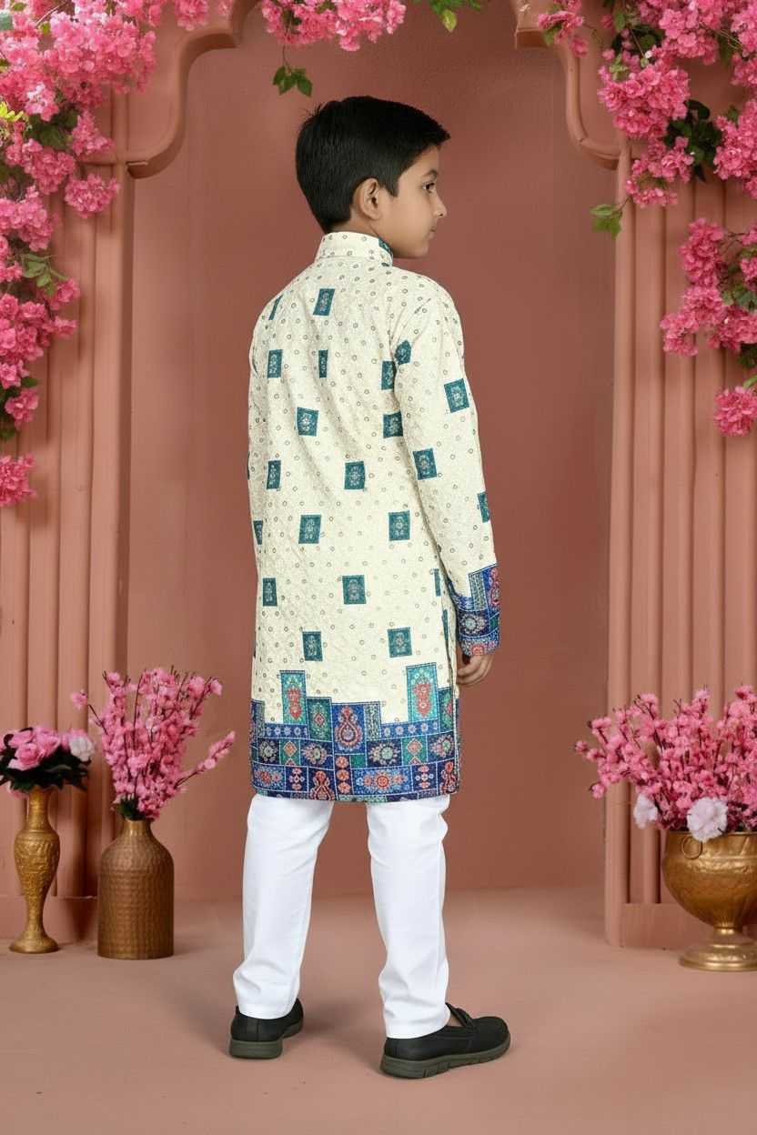 YNF Wholesale Rayon Boys Kurta Pyjama KESH620 VEDA | Surat Manufacturer