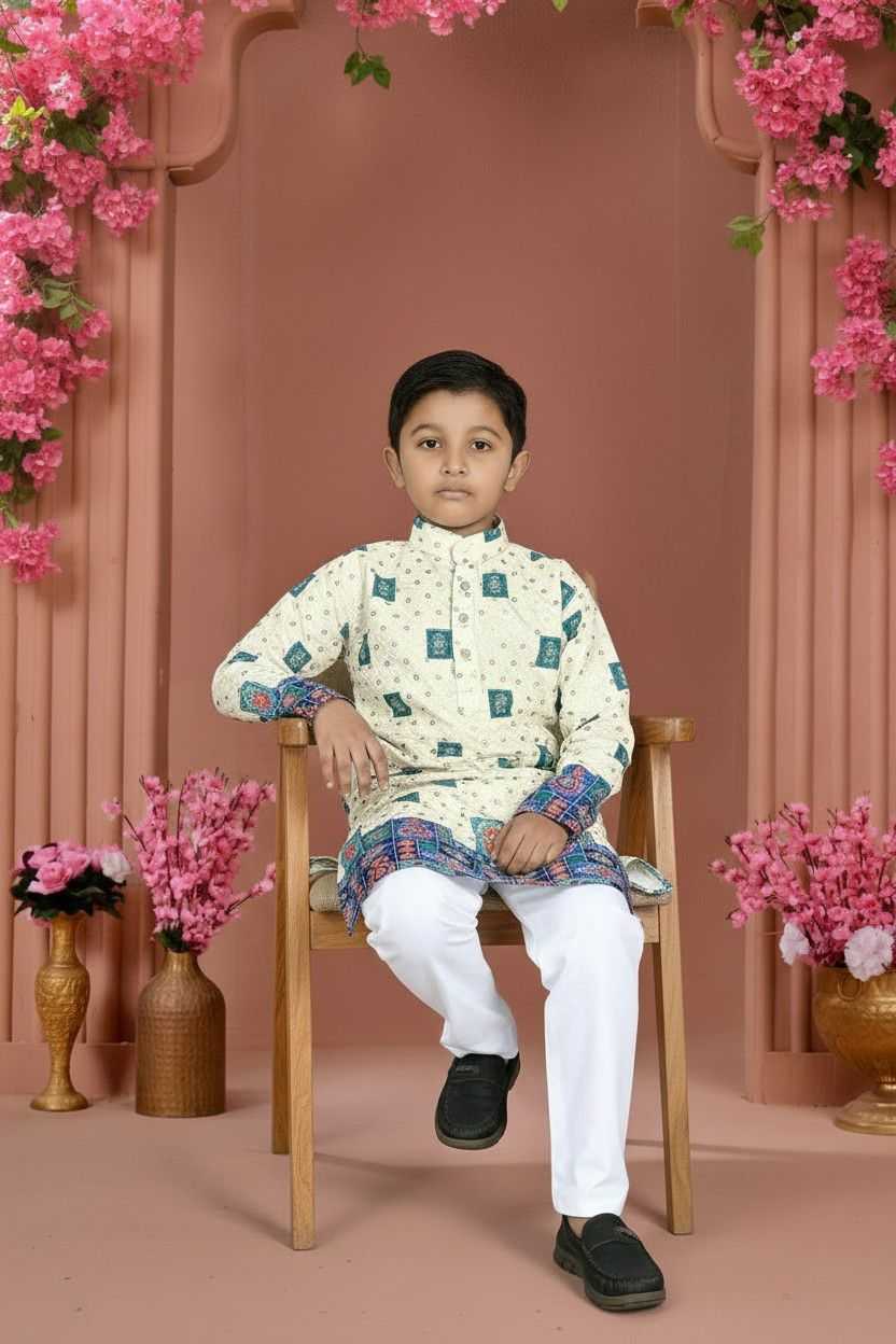 YNF Wholesale Rayon Boys Kurta Pyjama KESH620 VEDA | Surat Manufacturer