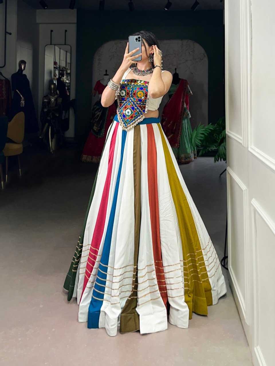 YNF Wholesale Reyon Cotton Printed Lehenga KESH173 GAMTHI | Surat Manufacturer