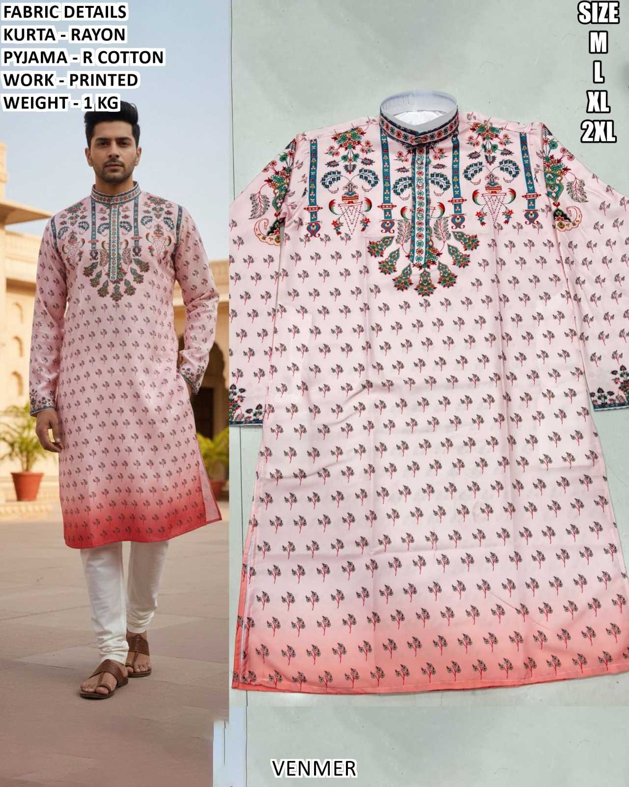 YNF Wholesale Reyon Cotton Mens Kurtas KESH481 118 | Surat Manufacturer