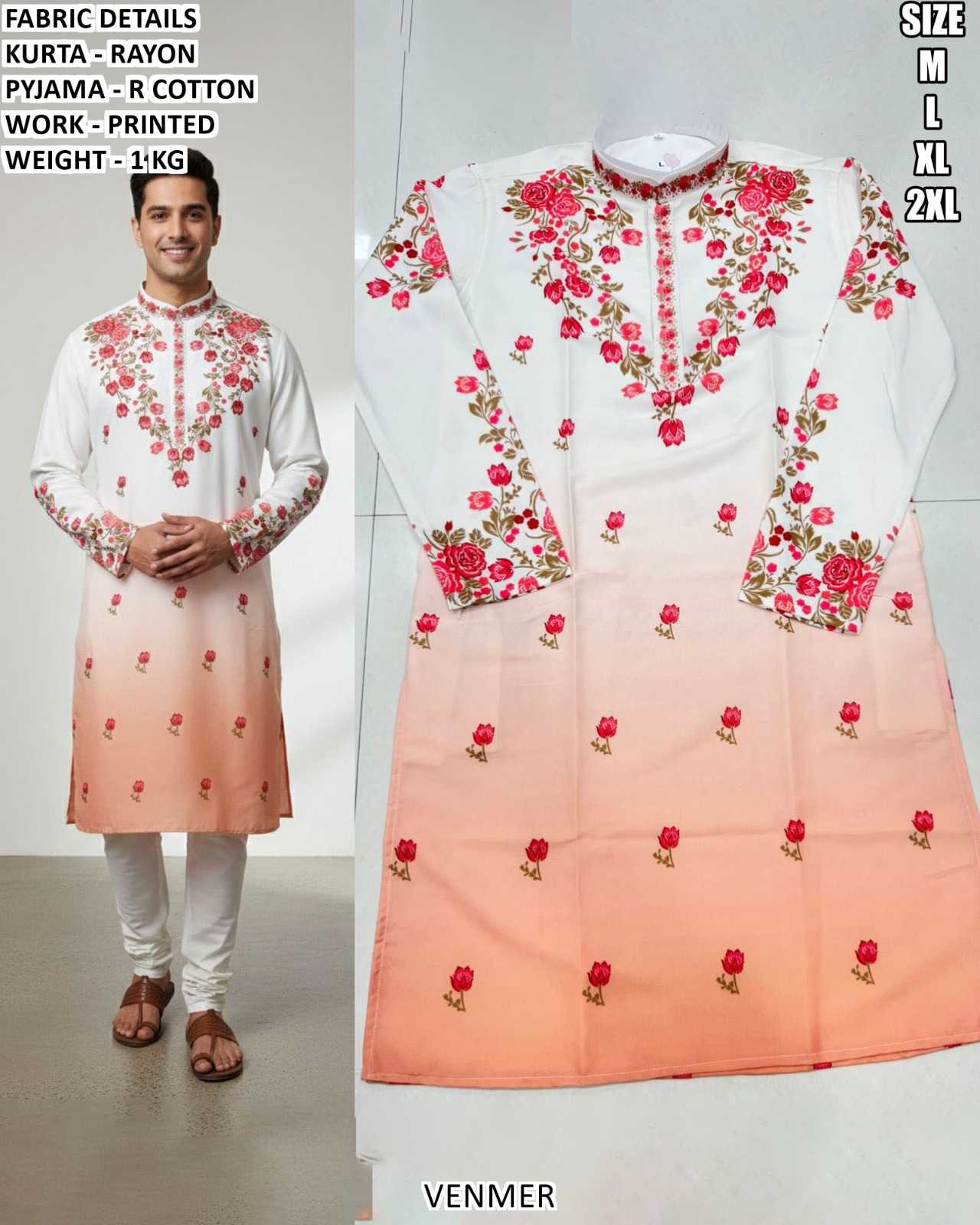 YNF Wholesale Reyon Cotton Mens Kurtas KESH481 118 | Surat Manufacturer