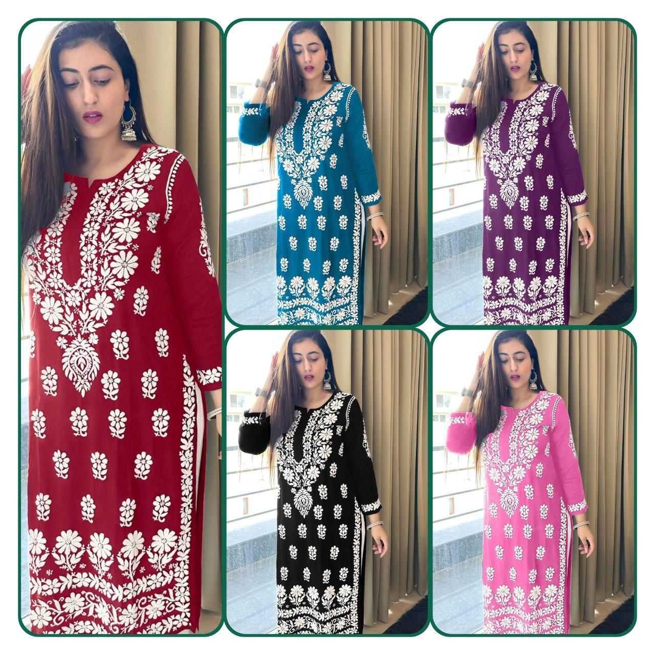 YNF Wholesale Reyon Cotton Casual Kurtis KESH502 MF 575 | Surat Manufacturer
