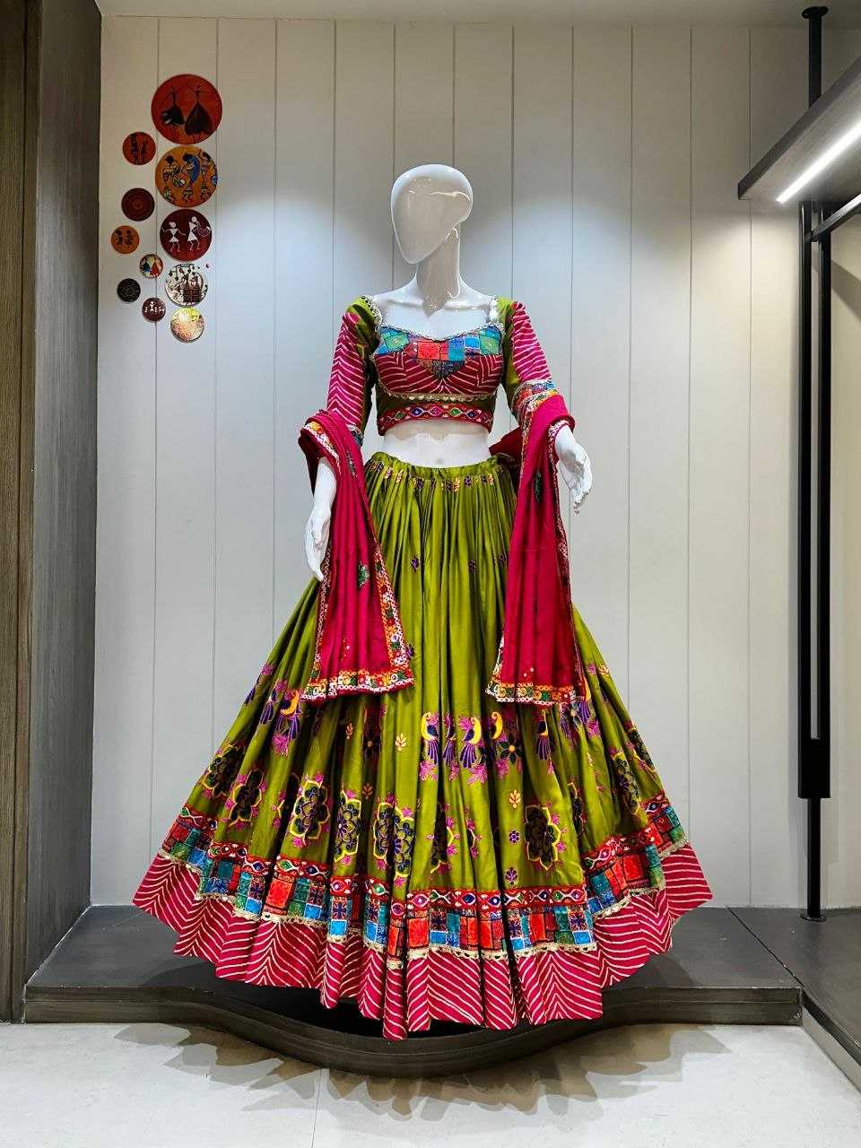 YNF Wholesale Reyon Cotton Traditional Lehenga KESH711 morla | Surat Manufacturer