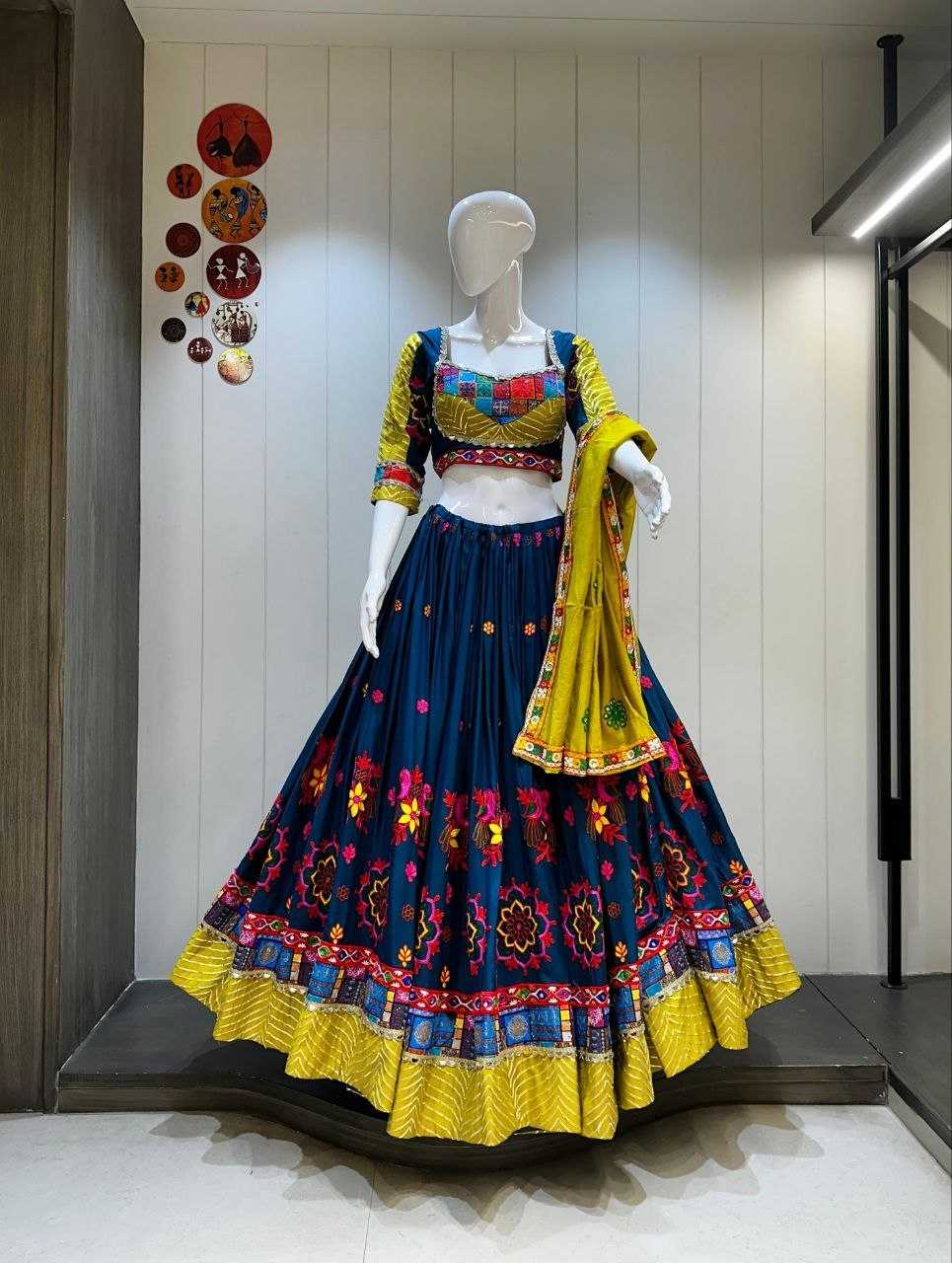 YNF Wholesale Reyon Cotton Traditional Lehenga KESH711 morla | Surat Manufacturer